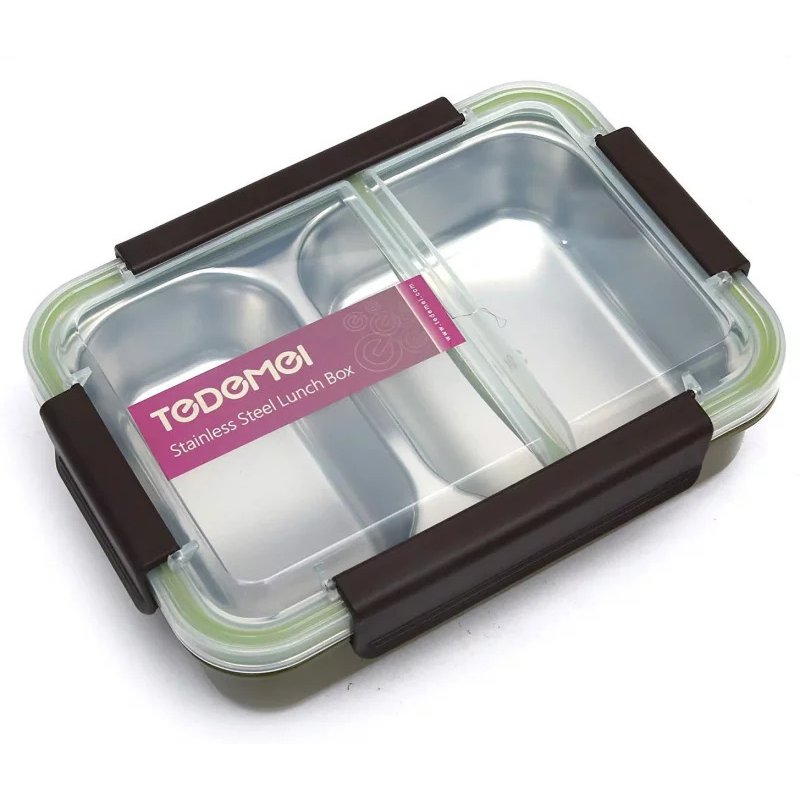 Tedemei Stainless Steel Lake Proof Lunch Box Tedemei Stainless Steel Lake Proof Lunch Box
