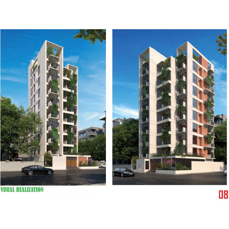 2125 Sqft Ready Flat Sale at Bashundhara R/A, Dhaka