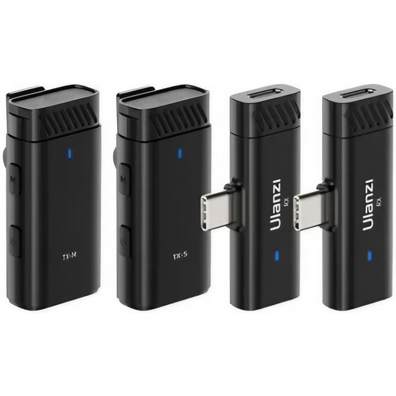 Ulanzi HM2301 2-Person Multi-Device Wireless Mic System Ulanzi HM2301 2-Person Multi-Device Wireless Mic System