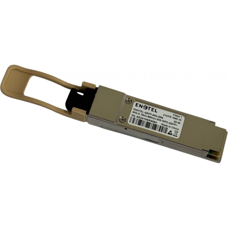 Enotel 40G QSFP+ SR4 Short Range Transreceiver Module