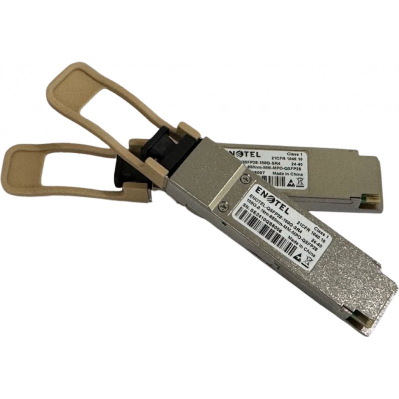 Enotel QSFP28-100G SR4 Short Range Transceiver Module