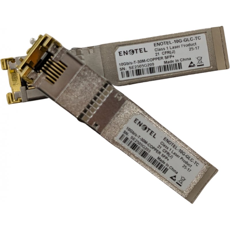 Enotel 10G-GLC-TC 10G Copper RJ45 Transceiver Module