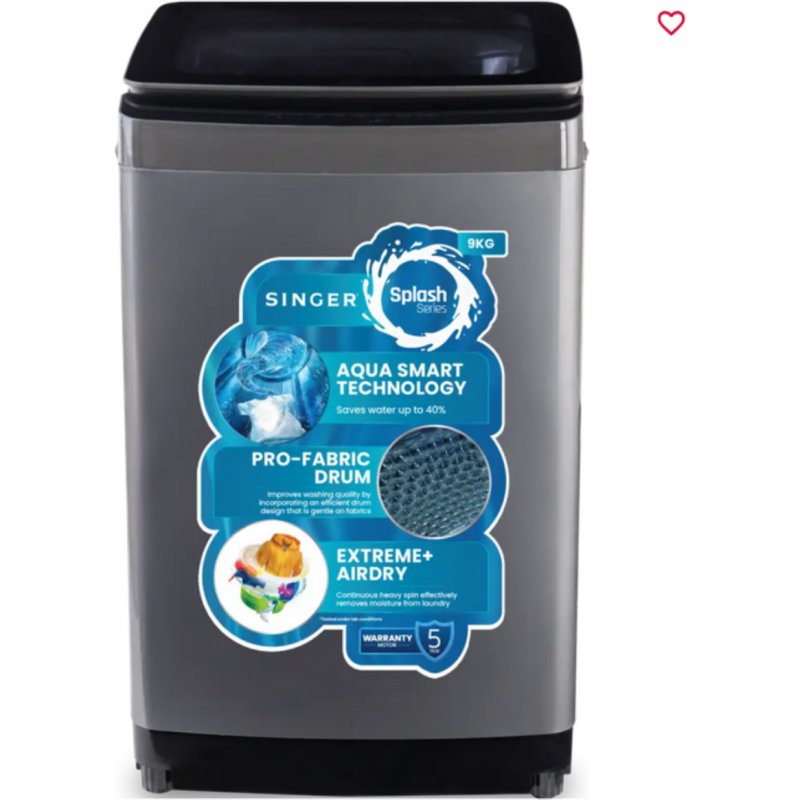 Singer 9Kg Fully Automatic Top-Load Washing Machine