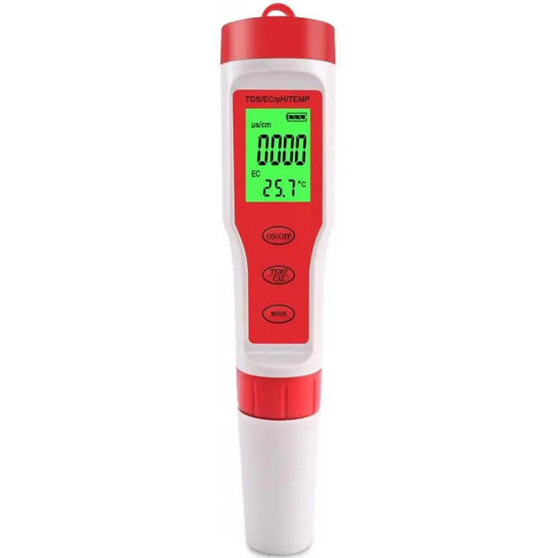 4-in-1 Water Quality Tester Meter