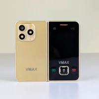 Vmax V72 Flip Mobile with Dual Display
