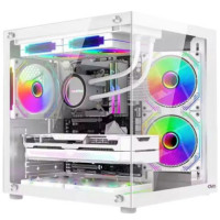 OVO 280W 5X-ARGB White Ice Cool Gaming Casing