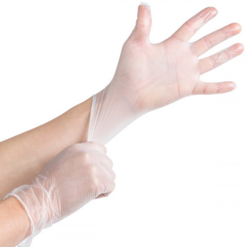 OmniTrust Disposable Vinyl Hand Gloves