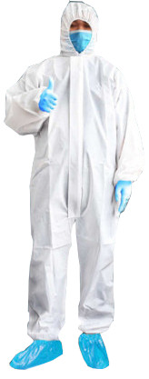 Washable Non Woven 60 GSM PPE with Face Mask