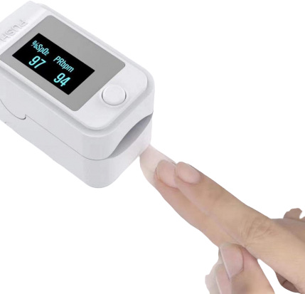 Rohs OM-98 Finger Clip Pulse Rate Oximeter