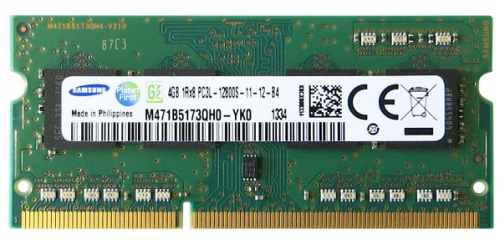 Samsung M471B5173QH0-YK0 4GB 1600MHz DDR3L SODIMM-204P