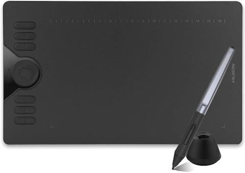 Huion HS610 Battery Free Electromagnetic Graphics Tablet