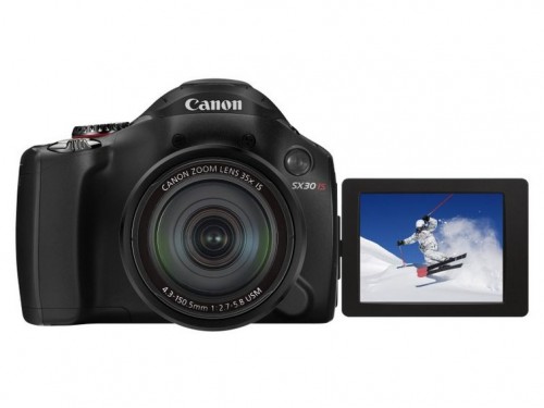Canon SX30IS 14.1MP Digital Camera with 35x optical zoom
