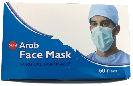 Arob Surgical Disposable Face Mask
