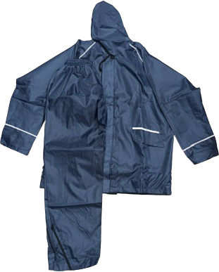 3-Part Raincoat with Trouser