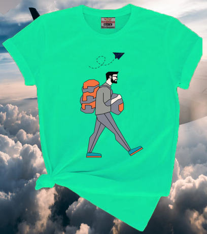 Pest Color Traveling Half Sleeve T-Shirt