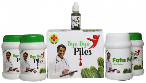 Bye Bye Piles Hemorrhoids Alternative Medicine Herbs Mixture