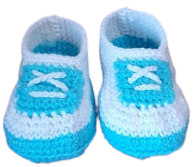 Baby Shoe Blue