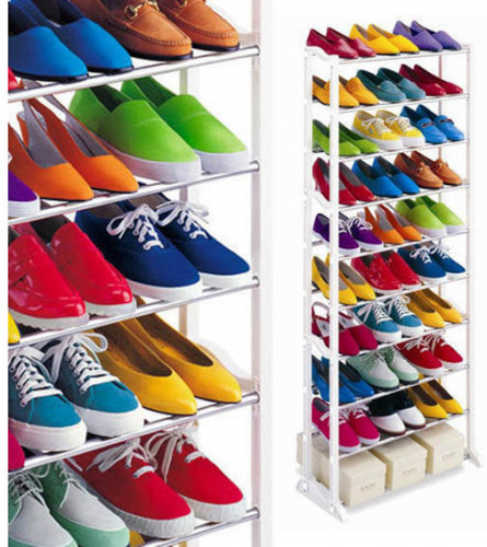 10 Layer Show Rack