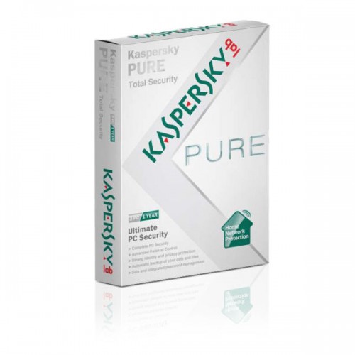 Kaspersky Pure Total Security 3 User for 1 Year