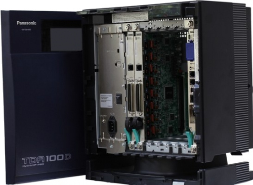 Panasonic KX-TDA100D 24-Port Hybrid IP-PBX System
