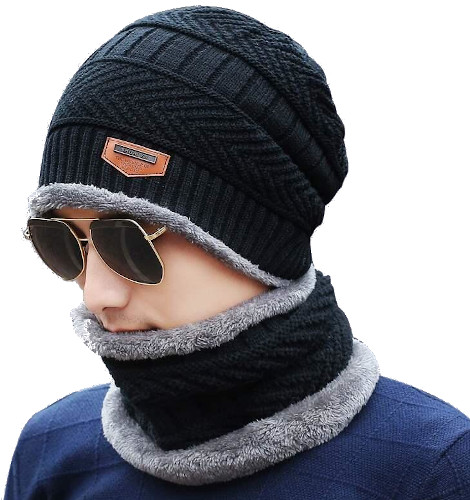Winter Warmer Cap with Neck Band