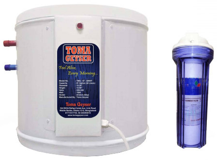 Toma 30L Automatic Geyser with Water Filter