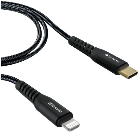 Verbatim 200cm Tough Max Type C to Lightning Cable