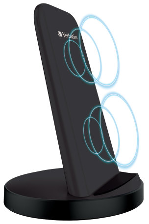 Verbatim 15W Dual Coil Wireless Charger Stand