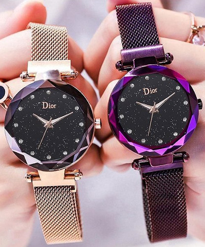 Dior Trendy Magnetic Strap Watch Combo