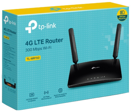 TP-Link TL-MR150 4G LTE Router with SIM Card Slot