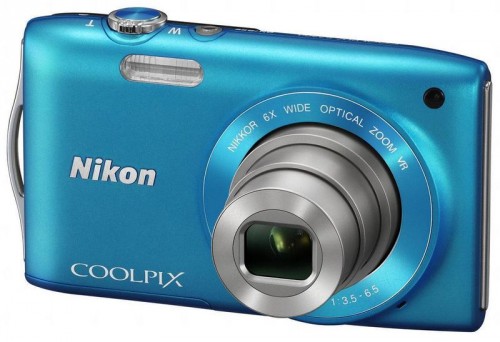 Nikon Coolpix S3300 16 Mega 6x Zoom Full HD Camera