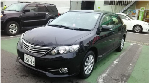 Toyota Allion A15 2016 Black Color