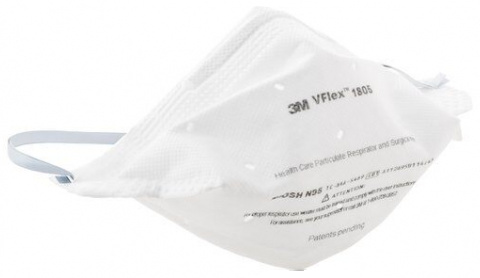 3M VFlex 1805 N95 Health Care Particulate Respirat Mask