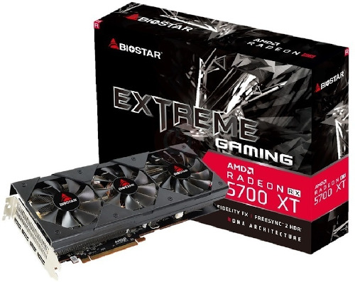 Biostar AMD Radeon RX 5700 XT 8GB Extreme Graphics Card