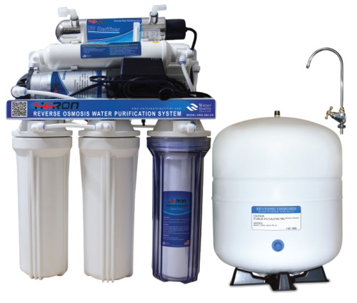 Heron GRO-060-UV Six Stage RO UV Water Filtration System