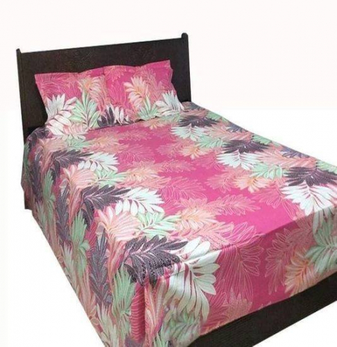 Stylish King Size Twill Cotton Bed Sheet