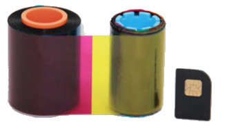 Ymcko Color Ribbon for S20 / S21 / S22 ID Printer