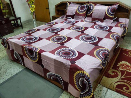 100% Cotton King Size Bed Sheet