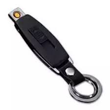Key Ring with USB Rechargeable Lighter