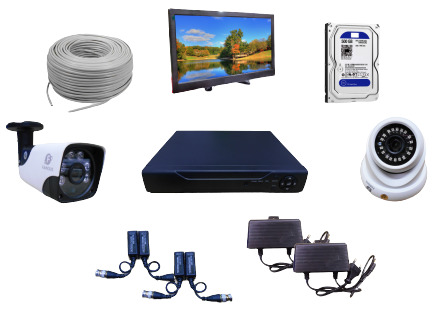 CCTV Package FVL-179m Camera with 500GB HDD
