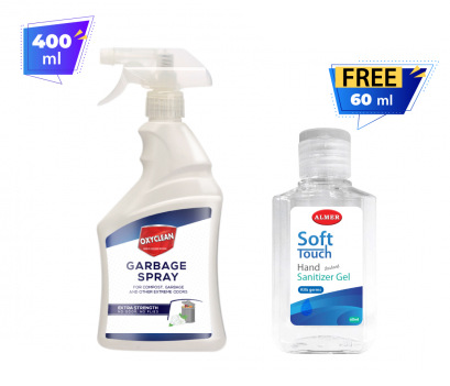 Oxyclean Garbage Spray-400ml Combo Offer