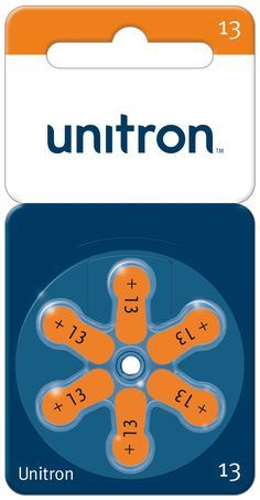 Unitron 13 Hearing Aid Battery