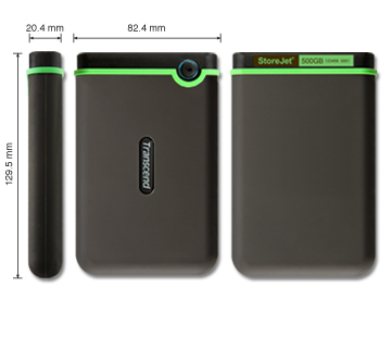 Transcend TS1TSJ25M3 1TB USB3 Portable HDD