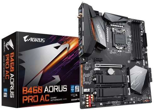 Gigabyte B460 Aorus Pro AC 10th Gen ATX Motherboard