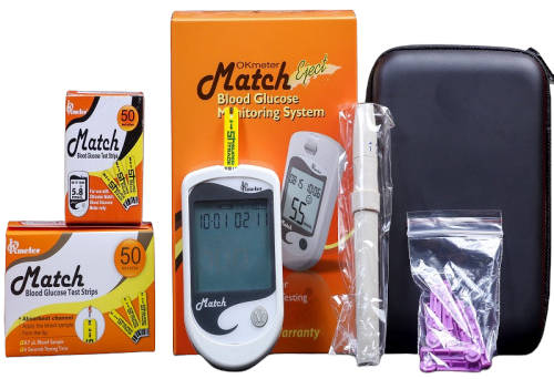 OKmeter 1B Match Blood Glucose Monitoring System