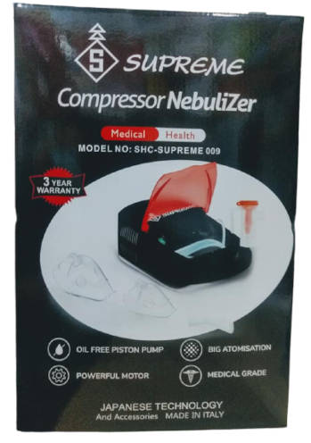 SHC-Supreme 009 Compressor Nebulizer Black