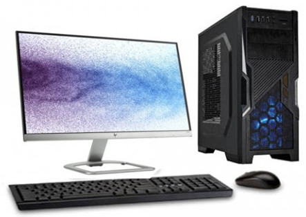 Core i7 1st Gen PC with 4GB RAM 19" LED Monitor