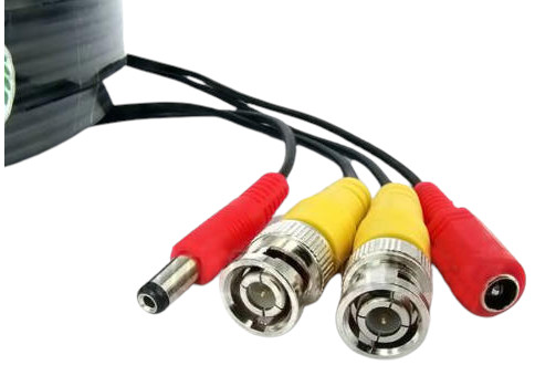 15 Meter CCTV Camera Video Power Cable Connector