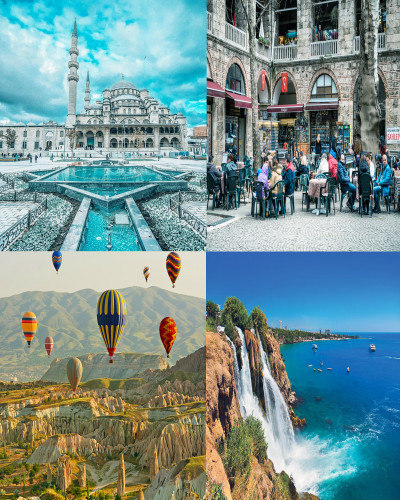 Turkey Tour Package Istanbul-Bursa-Cappadocia-Antalya