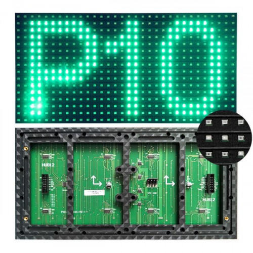 P10 Green LED Display Modules SMD Lamp